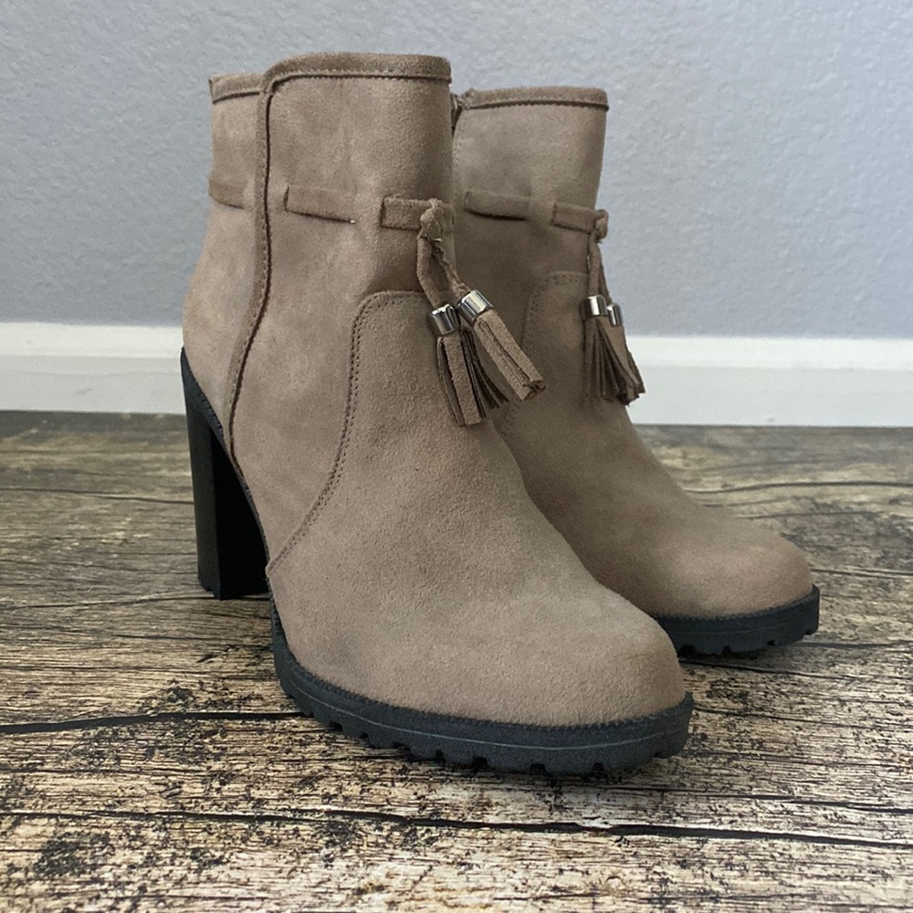 suede ankle boots